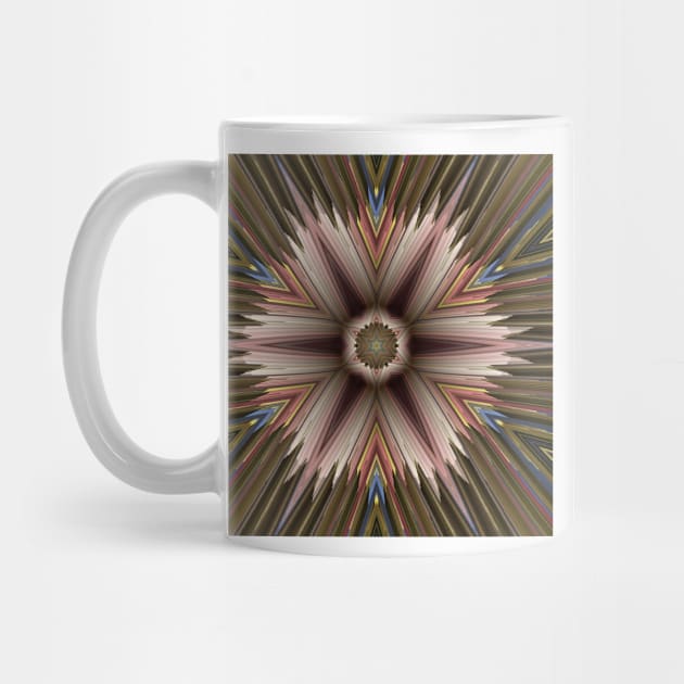 DESİGN OF MANY COLOURS. Multicoloured snowflake floral fantasy pattern and design by mister-john